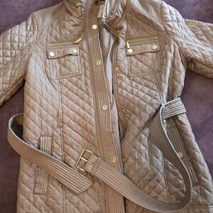 Michael Kors Gray Quilted Jacket